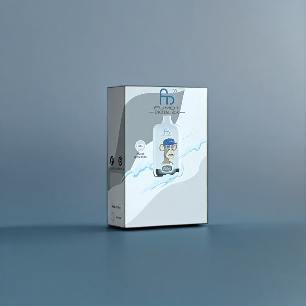 Fumot Tornado New Zealand Wholesale Digital Box 12000 Puffs Cool Mint Vape