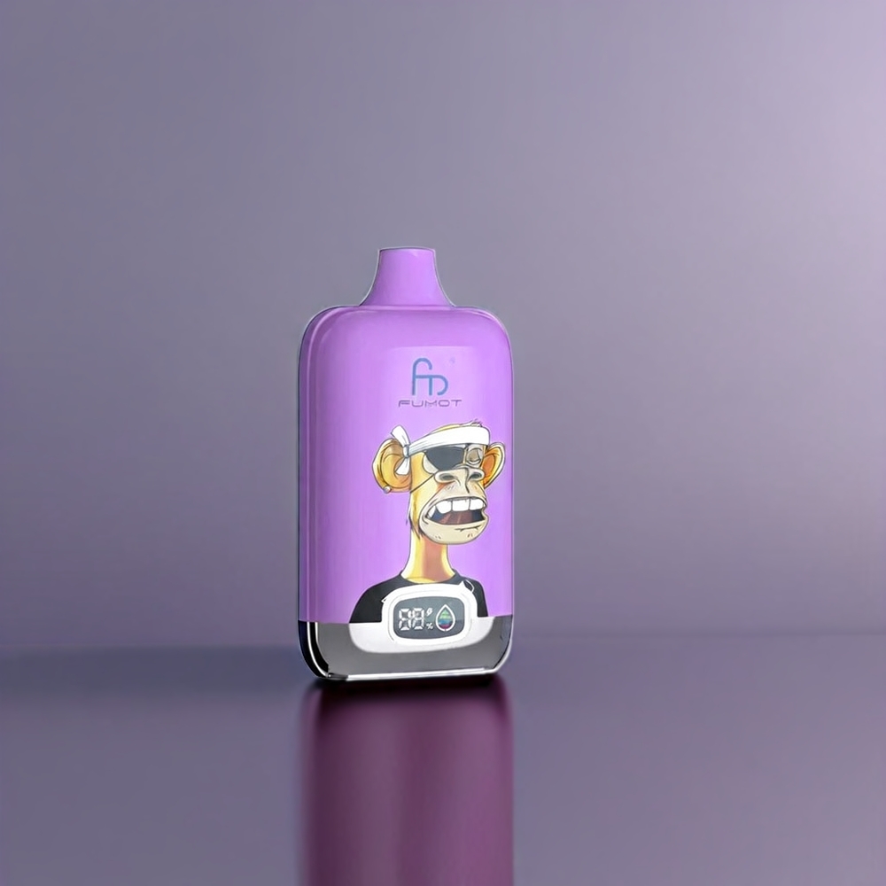 Fumot Tornado New Zealand Wholesale Digital Box 12000 Puffs Strawberry Grape