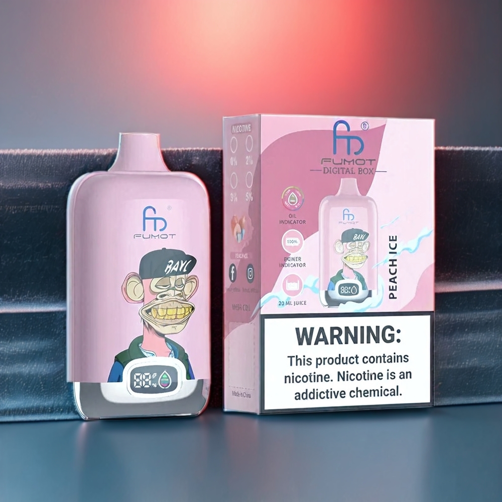 Fumot Tornado New Zealand Wholesale Peach Ice 12000 Puffs