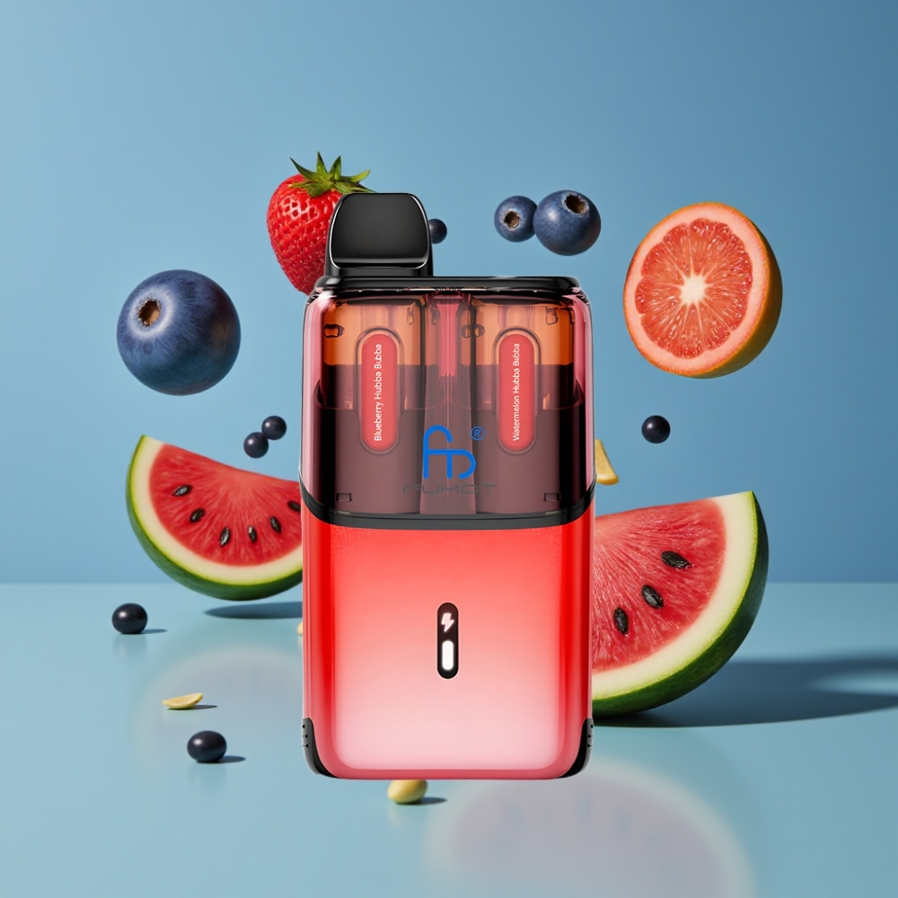 Fumot Ultra T32000 24ml 800mAh Mesh Coil Blueberry & Watermelon Hubba Bubba New Zealand Wholesale