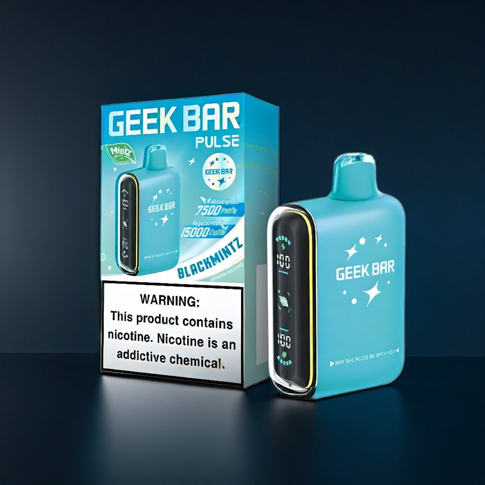 Geek Bar Pulse 15000 Puffs New Zealand Wholesale Mintz Edition
