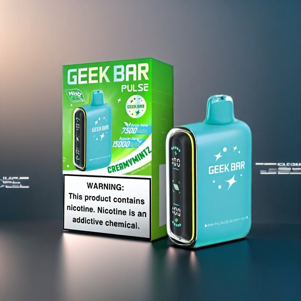 Geek Bar Pulse 15000 Puffs New Zealand Wholesale Mintz Edition