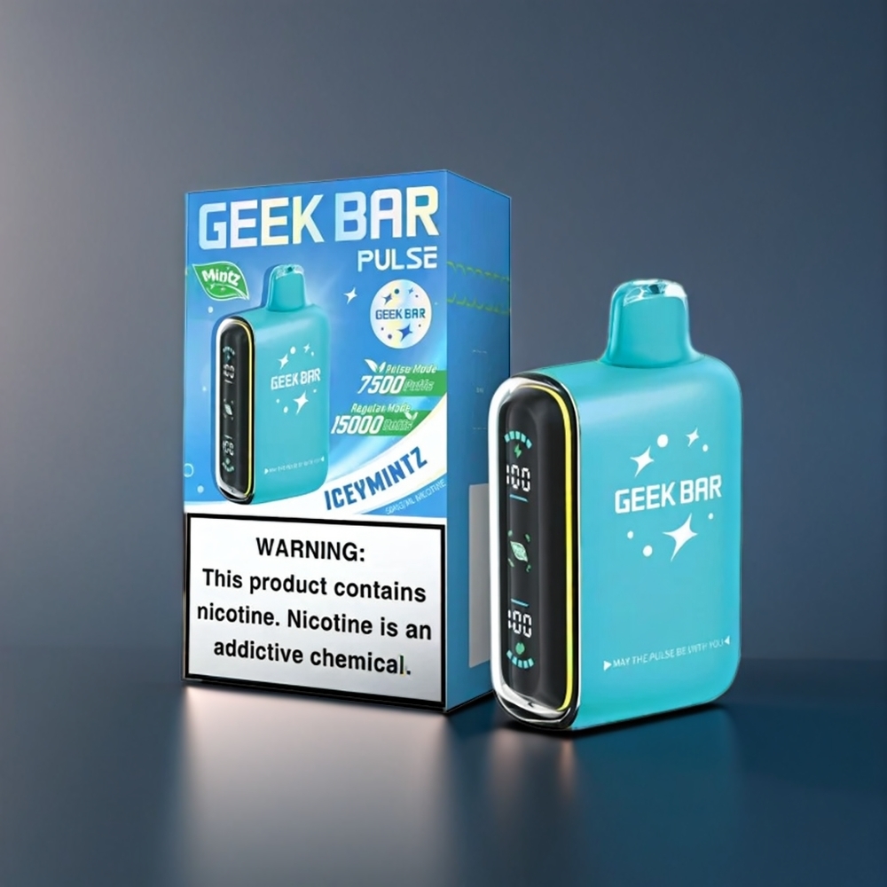 Geek Bar Pulse 15000 Puffs New Zealand Wholesale Mintz Edition