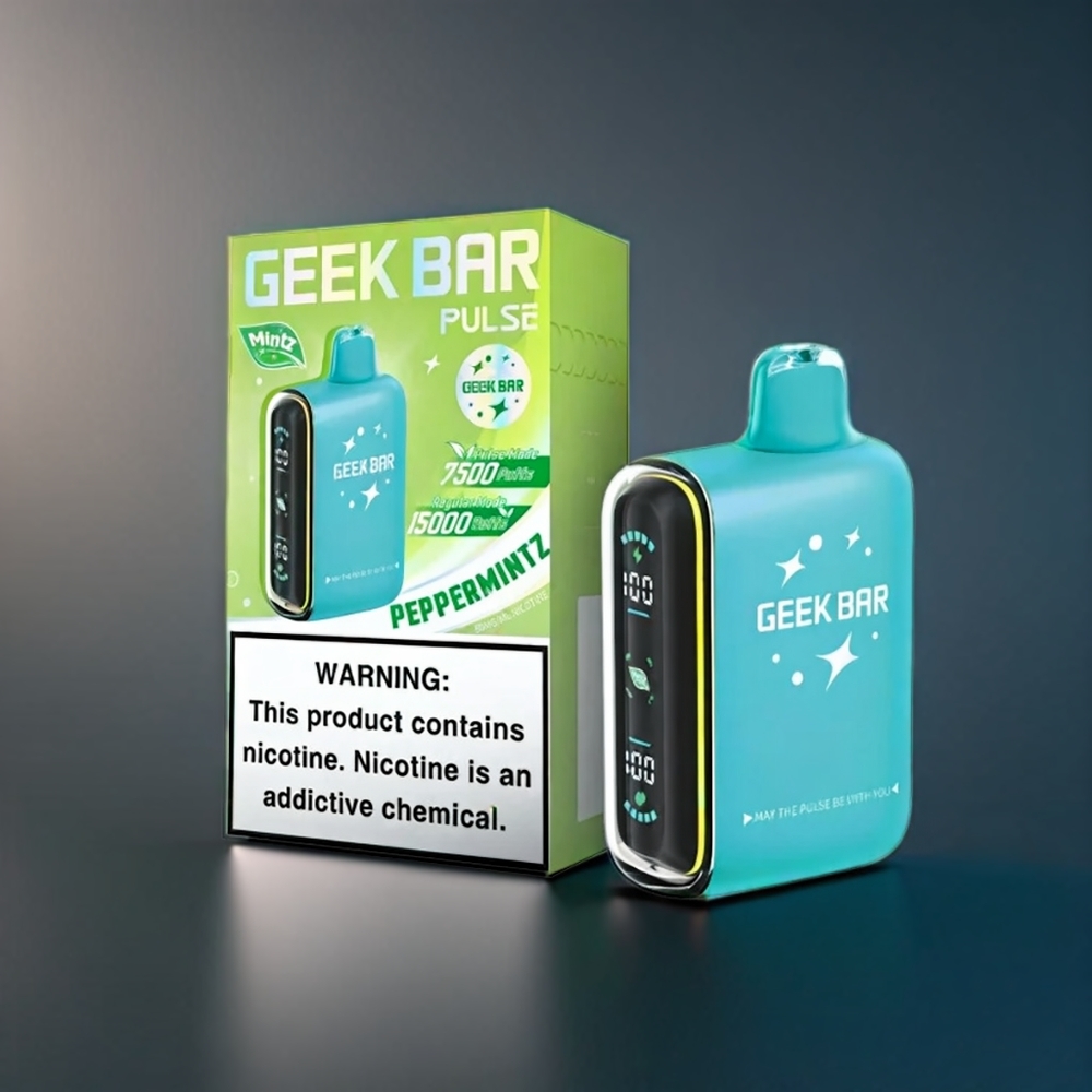 Geek Bar Pulse 15000 Puffs New Zealand Wholesale Mintz Edition