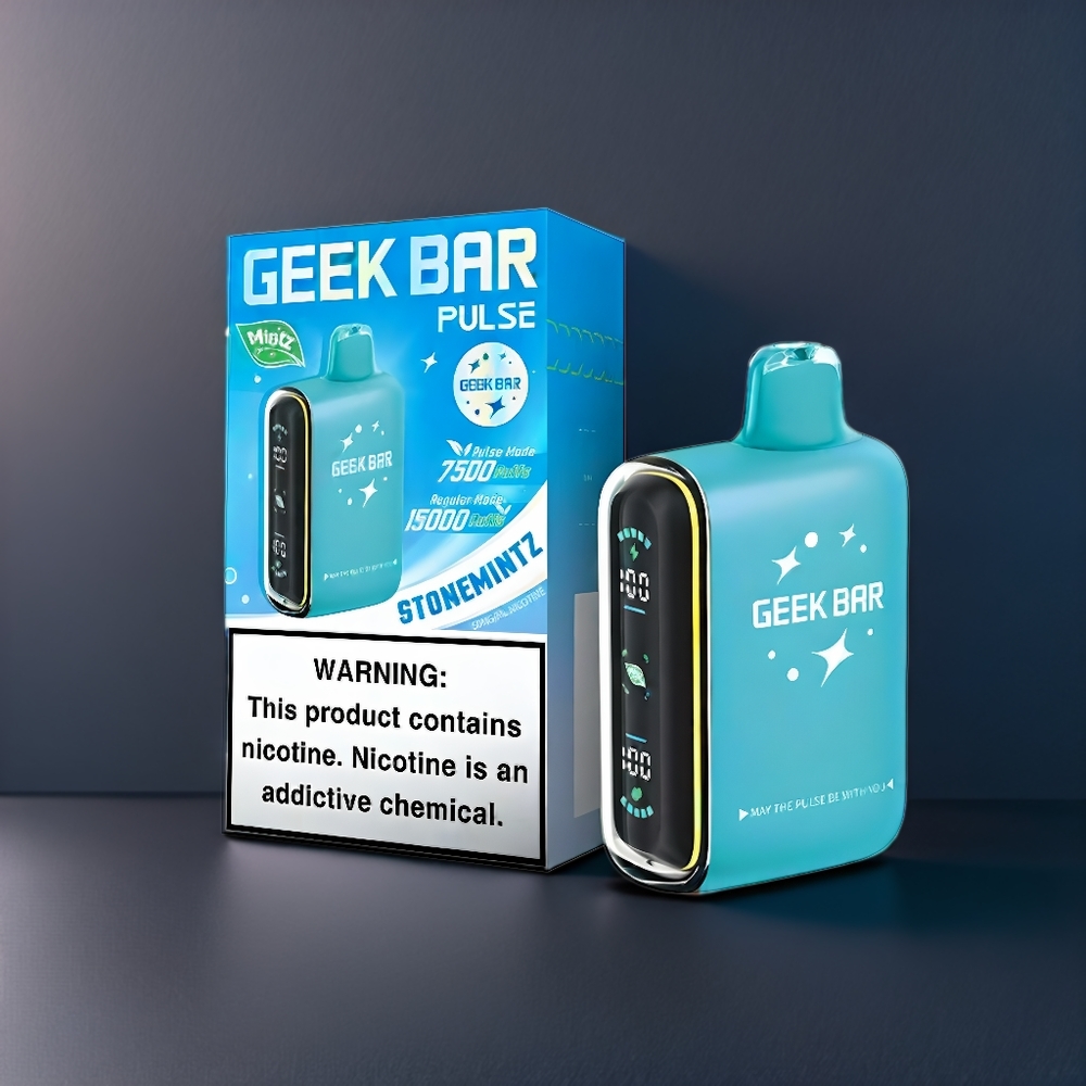 Geek Bar Pulse 15000 Puffs New Zealand Wholesale Mintz Edition