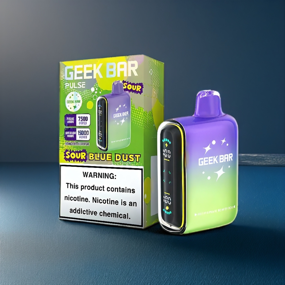 Geek Bar Pulse 15000 Puffs Sour New Zealand Wholesale