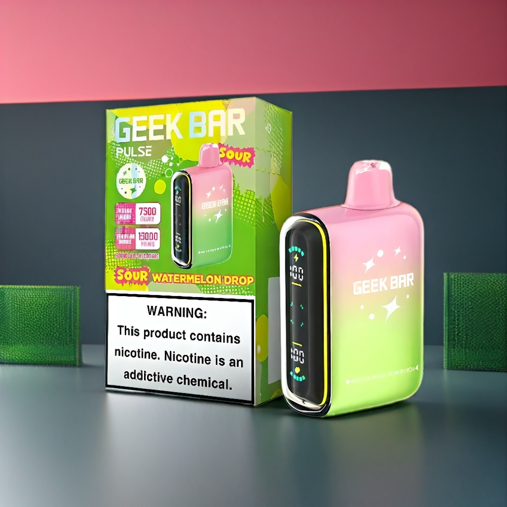 Geek Bar Pulse 15000 Puffs Sour New Zealand Wholesale