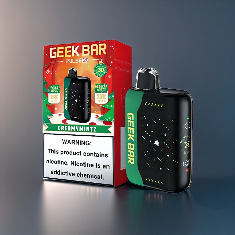 Geek Bar Pulse X 25000 Puffs New Zealand Wholesale Christmas Edition