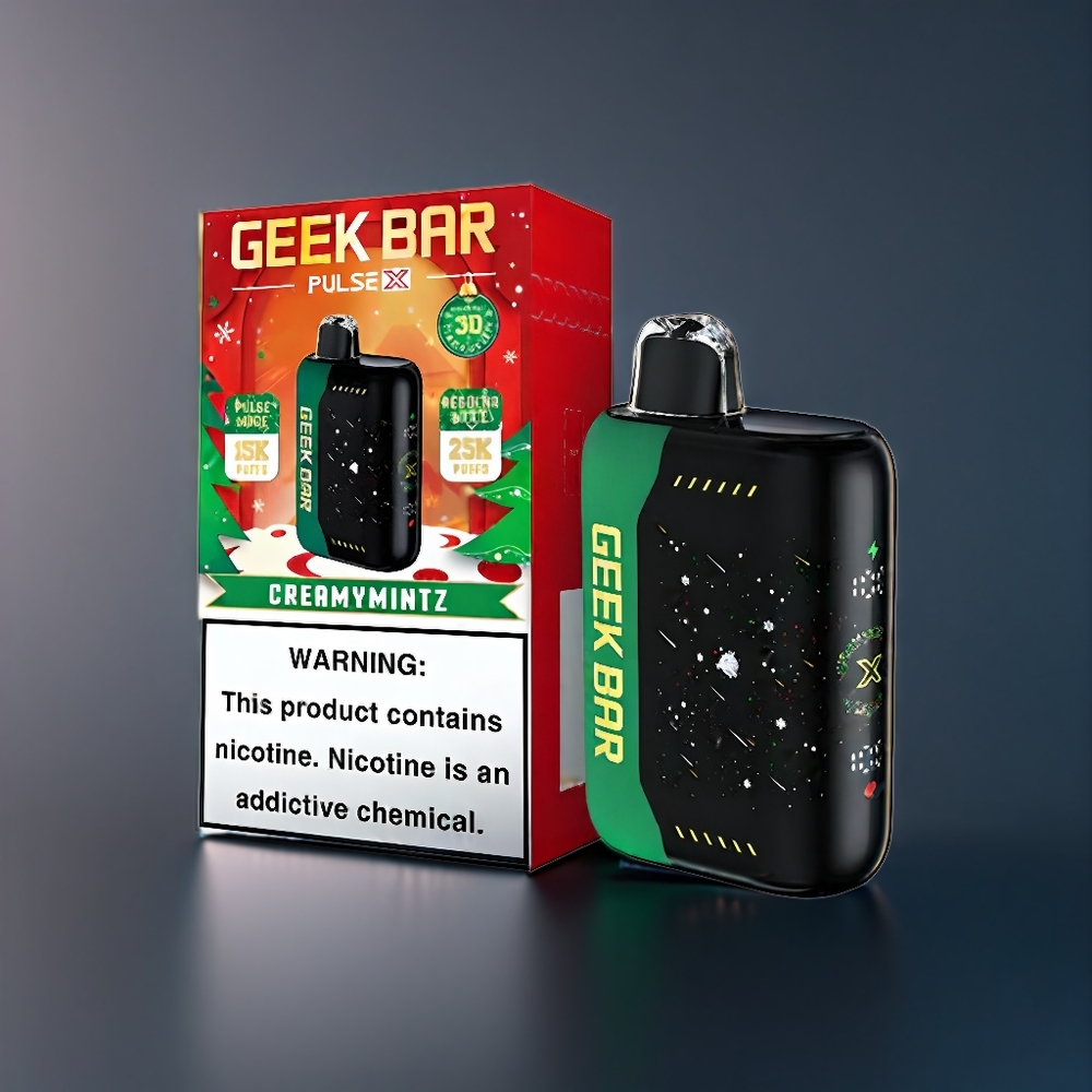 Geek Bar Pulse X 25000 Puffs New Zealand Wholesale Christmas Edition