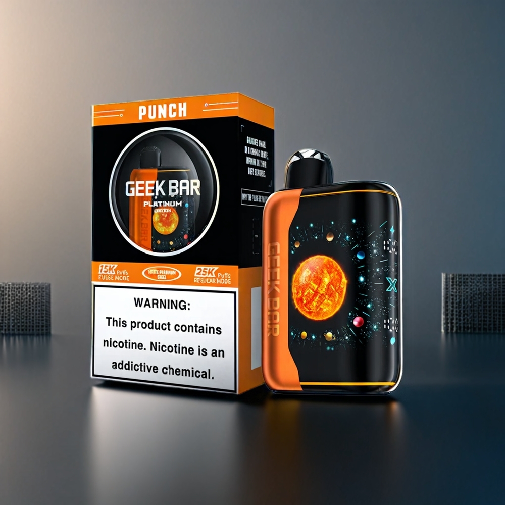 Geek Bar Pulse X Platinum Edition 25k New Zealand Wholesale Vape Punch