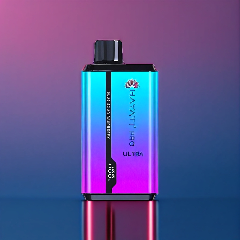 Hayati Pro NZ Wholesale Ultra 15000 Puffs Sour Raspberry Blue Vape
