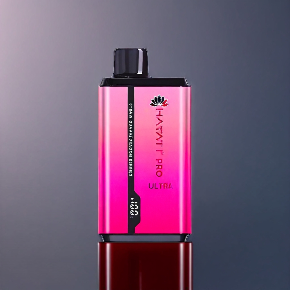Hayati Pro New Zealand Wholesale Ultra Strawberry Guava Dragon Berries 15000 Puffs Vape