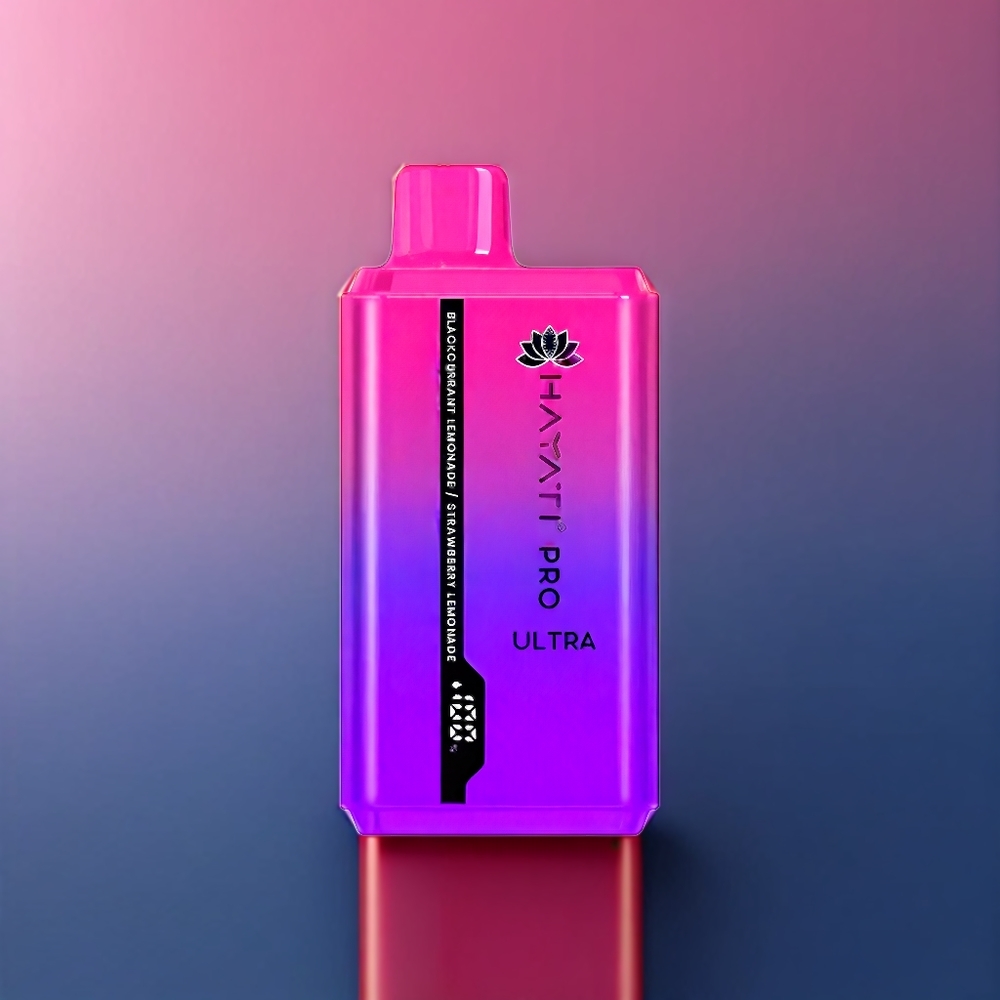 Hayati Pro Ultra 15000 Puffs New Zealand Wholesale Blackcurrant Lemonade Strawberry Lemonade