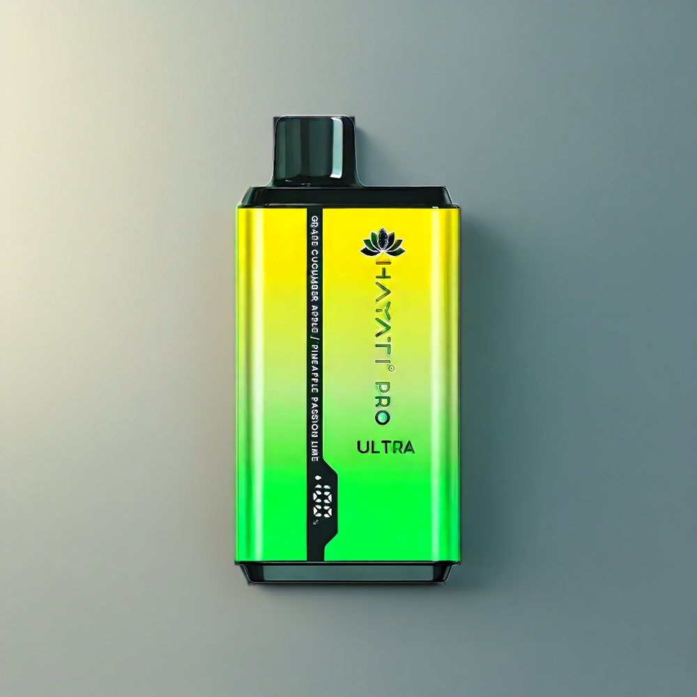 Hayati Pro Ultra 15000 Puffs New Zealand Wholesale Grape Cucumber Apple Pineapple Passion Lim