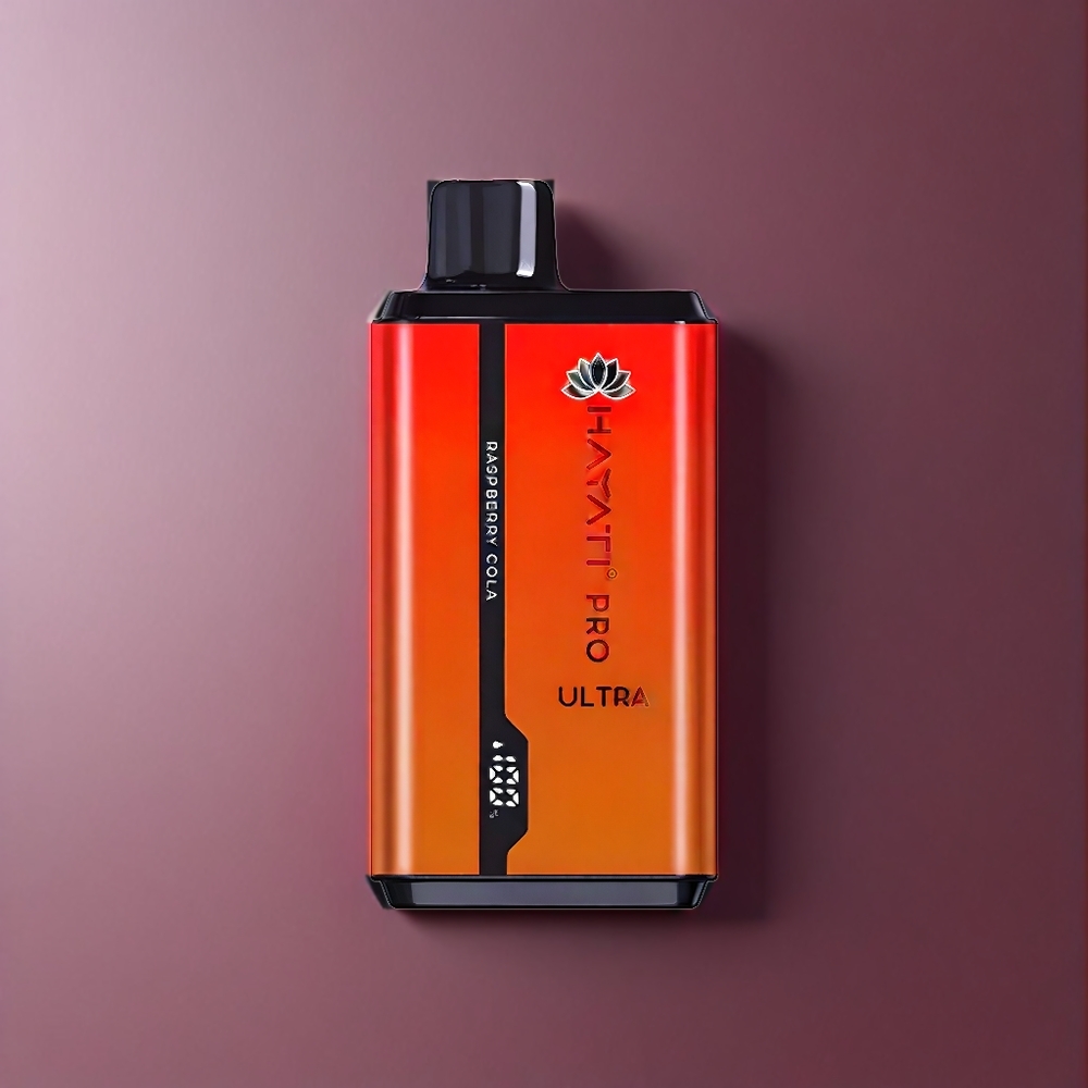 Hayati Pro Ultra 15000 Puffs New Zealand Wholesale Raspberry Cola Vape