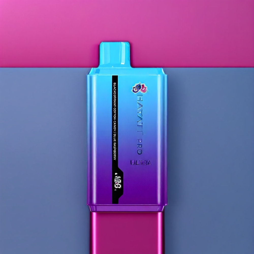 Hayati Pro Ultra NZ Wholesale Blackcurrant Cotton Candy Blue Raspberry 15000 Puffs