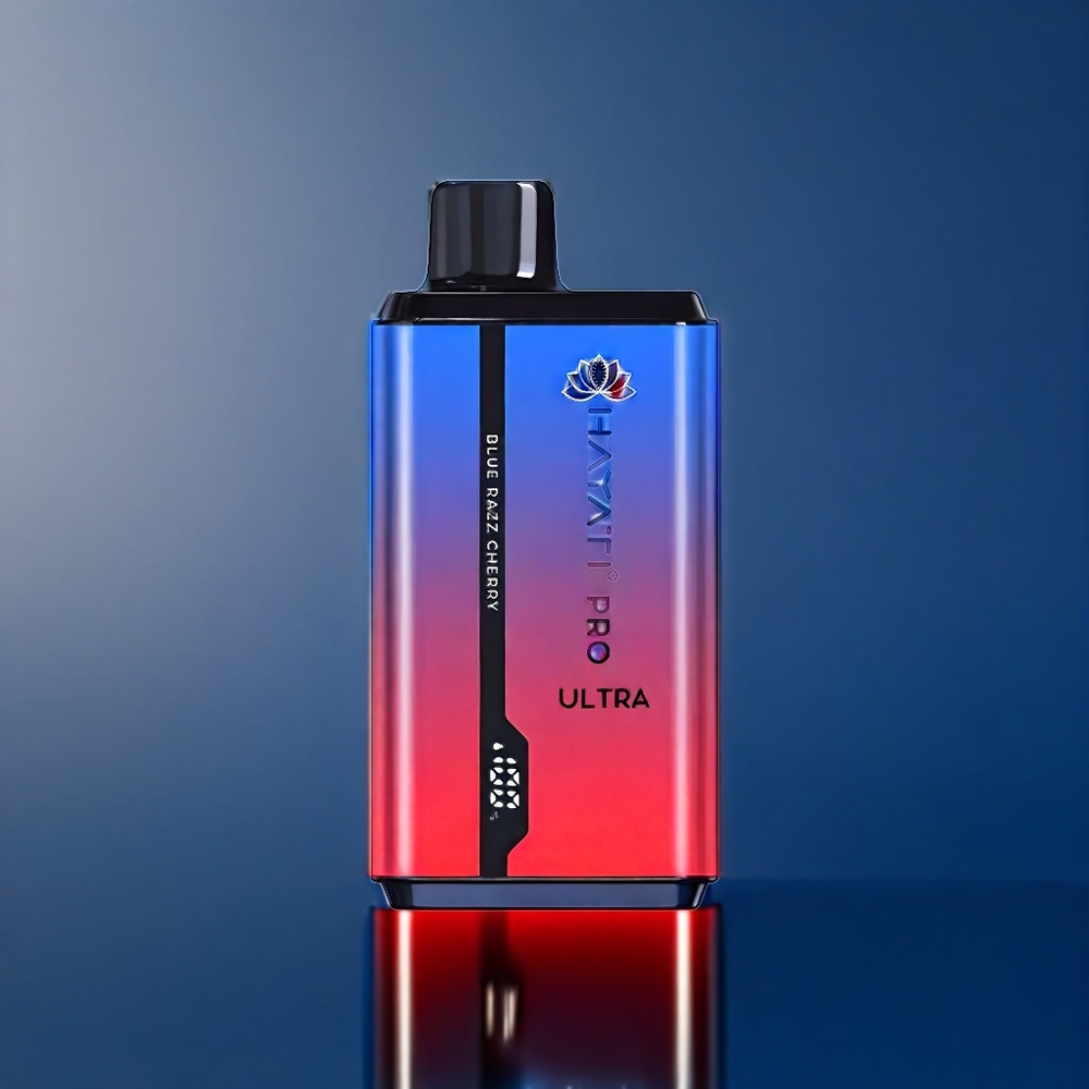 Hayati Pro Ultra New Zealand Wholesale 15000 Puffs Blue Razz Cherry Vape
