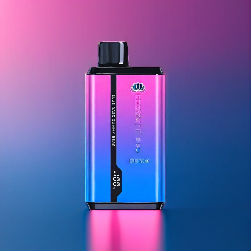 Hayati Pro Ultra New Zealand Wholesale 15000 Puffs Blue Razz Gummy Bear Vape