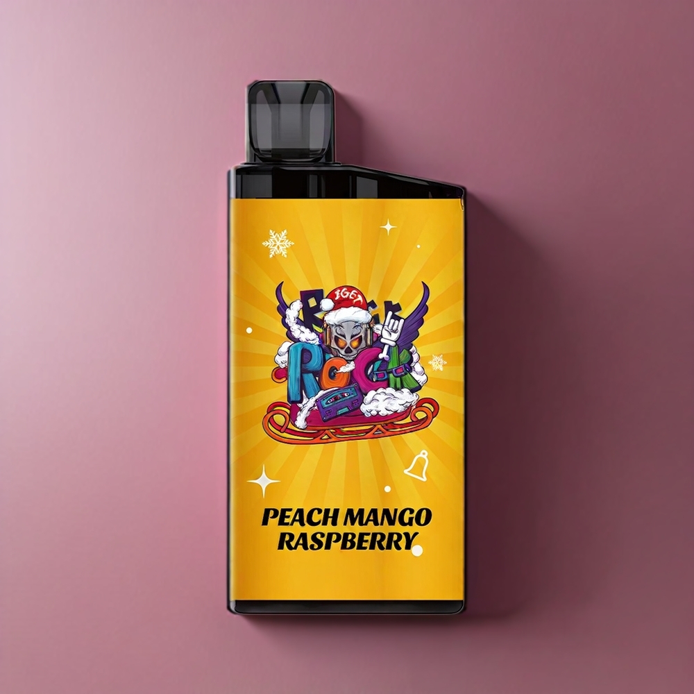 Iget Bar New Zealand Wholesale Peach Mango Raspberry 3500 Puffs