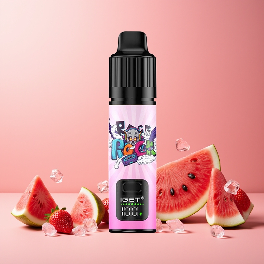IGET BAR PLUS S3 POD 10000 Puffs 18ml 5% Nicotine Disposable Vape Strawberry Watermelon Ice New Zealand Wholesale