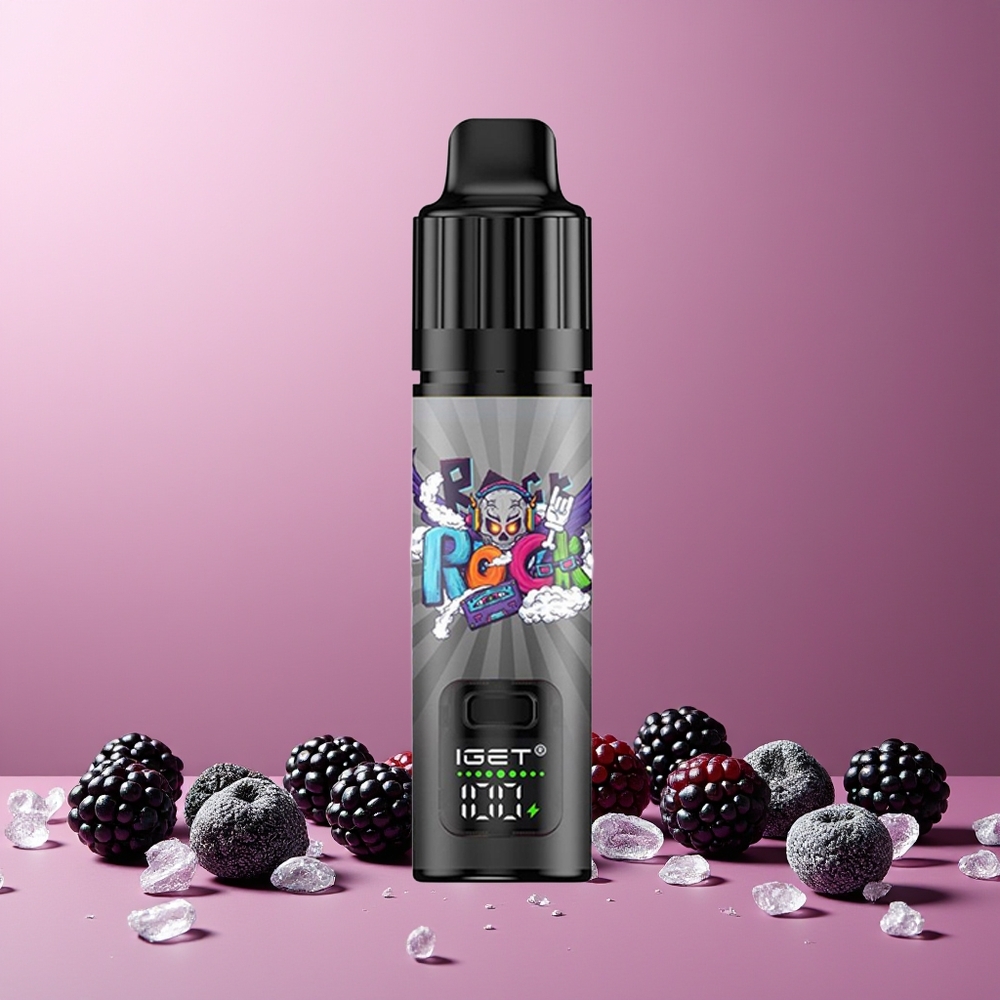 IGET BAR PLUS S3 POD 10000 Puffs New Zealand Wholesale 18ml 5% Nicotine Disposable Vape Blackberry Ice