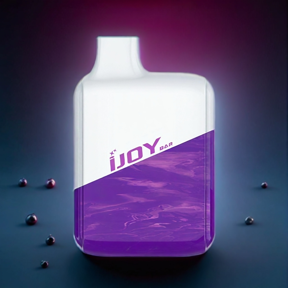 IJOY Bar 1500 Puffs Disposable Vape Black Currant Grape New Zealand Wholesale 500mAh 1.2 Ohm Mesh Coil