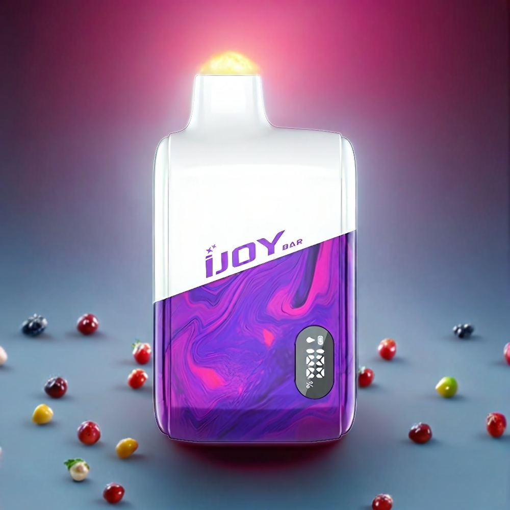 IJOY Bar IC8000 8000 Puffs 18ml 5% Nicotine Disposable Vape White Gummy New Zealand Wholesale
