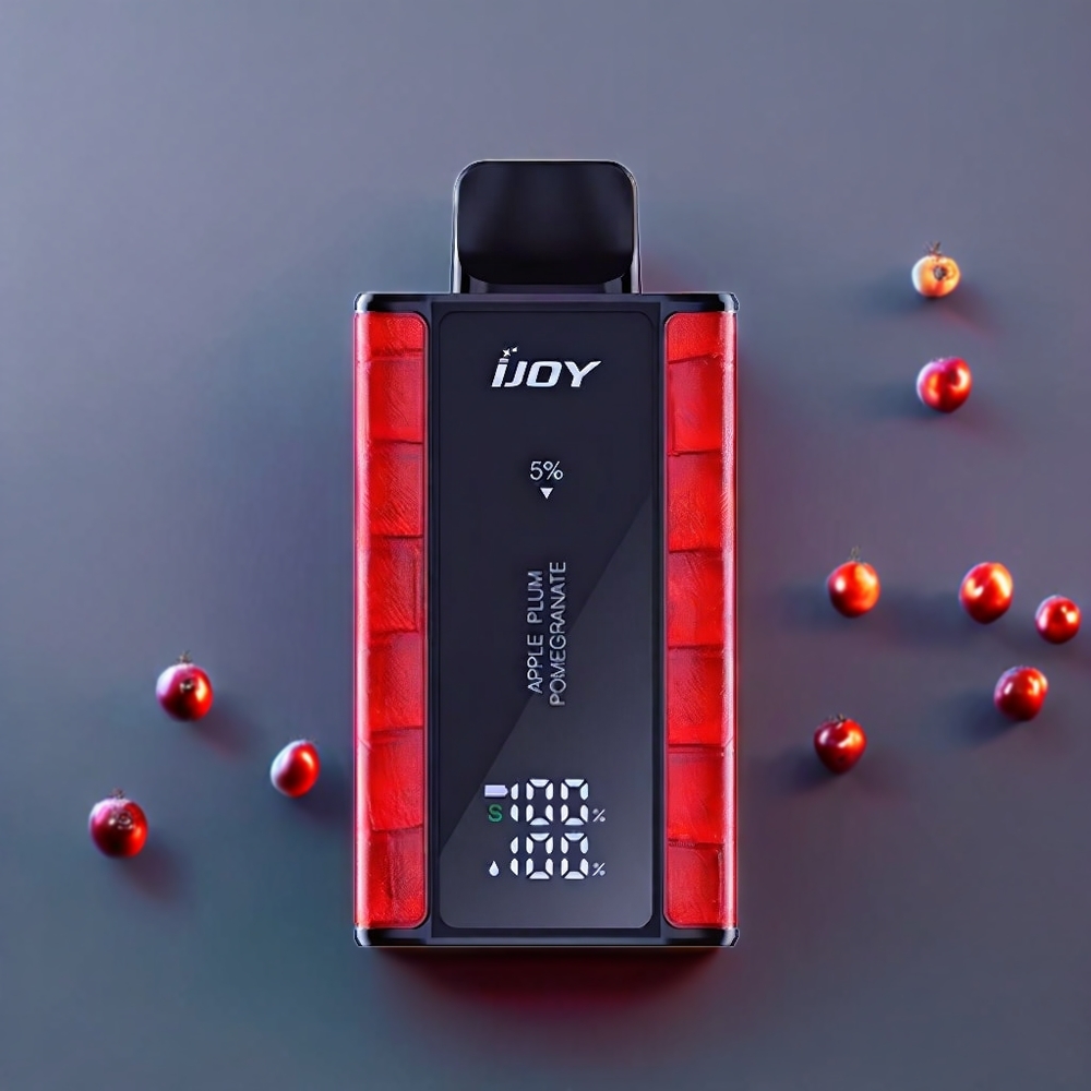 IJOY Captain 10000 Puffs 18ml 5% Nicotine Adjustable Power Disposable Vape Apple Plum Pomegranate New Zealand Wholesale