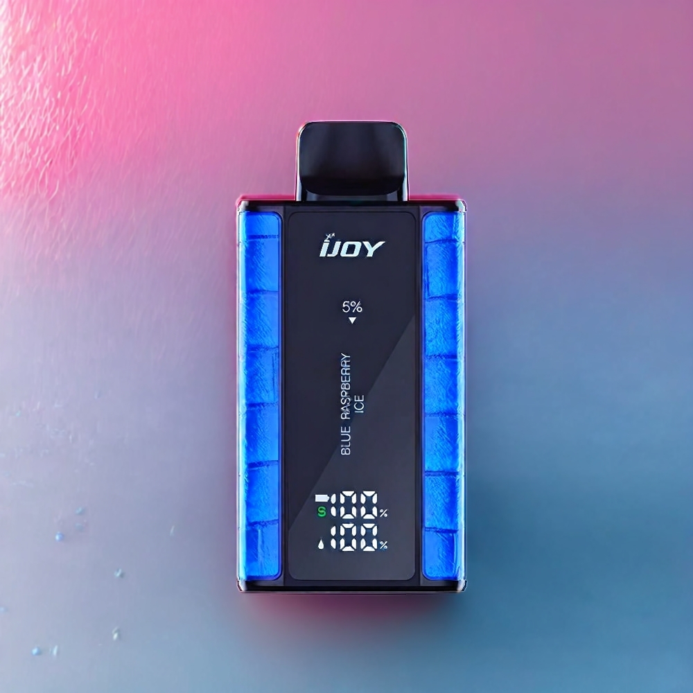 IJOY Captain 10000 Puffs 18ml 5% Nicotine Disposable Vape Blue Raspberry Ice New Zealand Wholesale