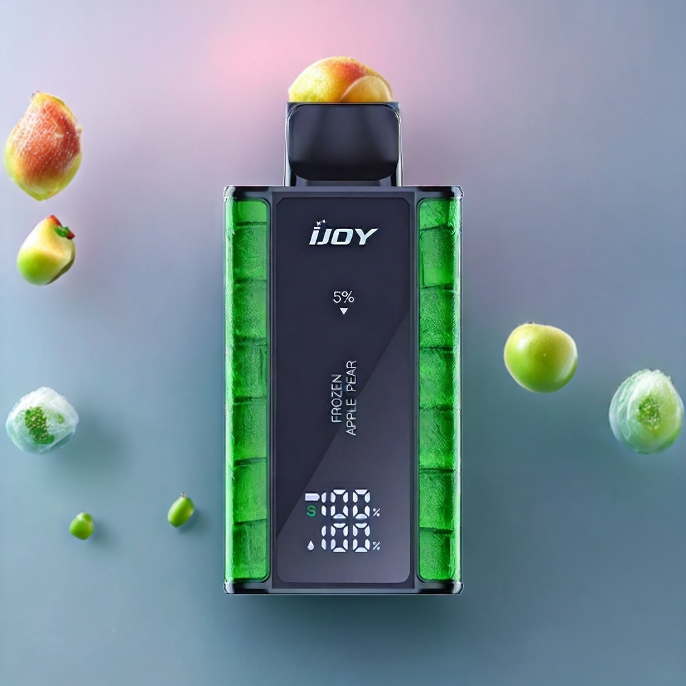IJOY Captain 10000 Puffs 18ml 5% Nicotine Disposable Vape Frozen Apple Pear New Zealand Wholesale