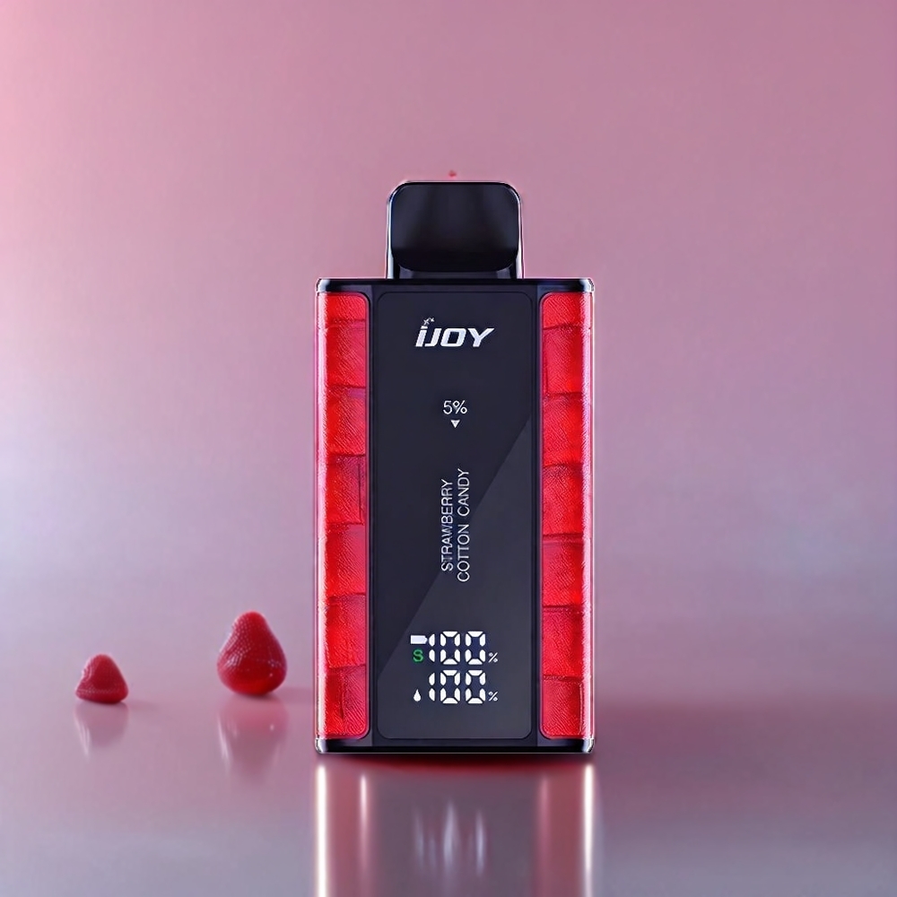 IJOY Captain 10000 Puffs 18ml 5% Nicotine Disposable Vape Strawberry Cotton Candy New Zealand Wholesale