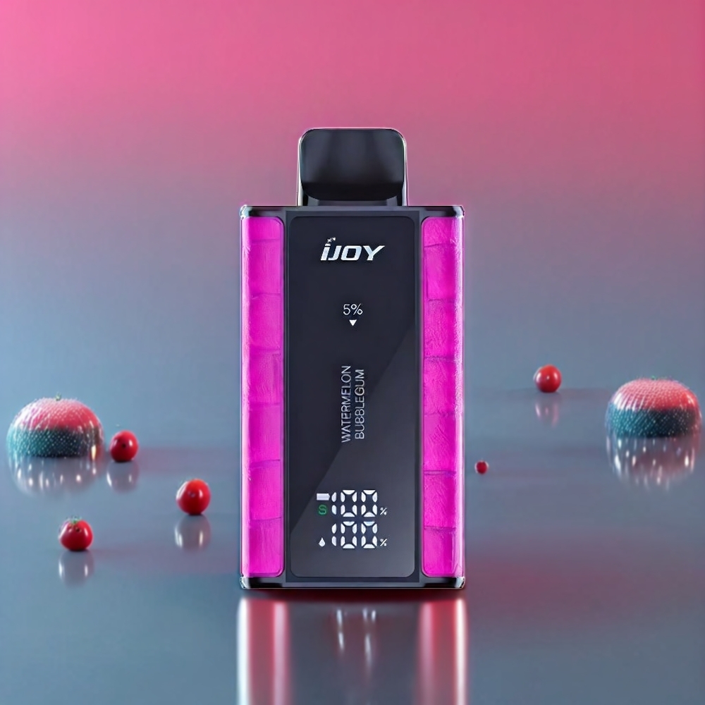 IJOY Captain 10000 Puffs 18ml 5% Nicotine Disposable Vape Watermelon Bubblegum New Zealand Wholesale