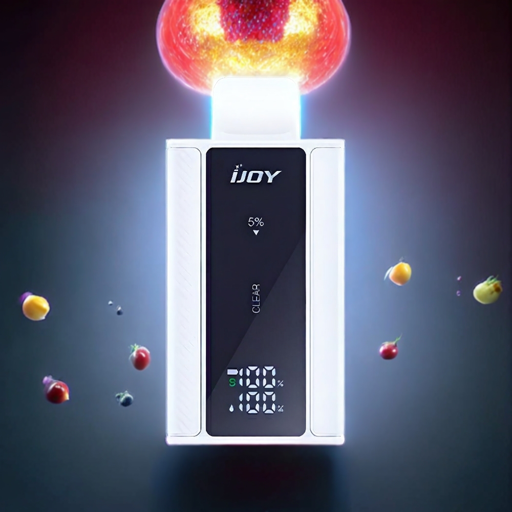 IJOY Captain 10000 Puffs Disposable Vape Clear 18ml 5% Nicotine New Zealand Wholesale