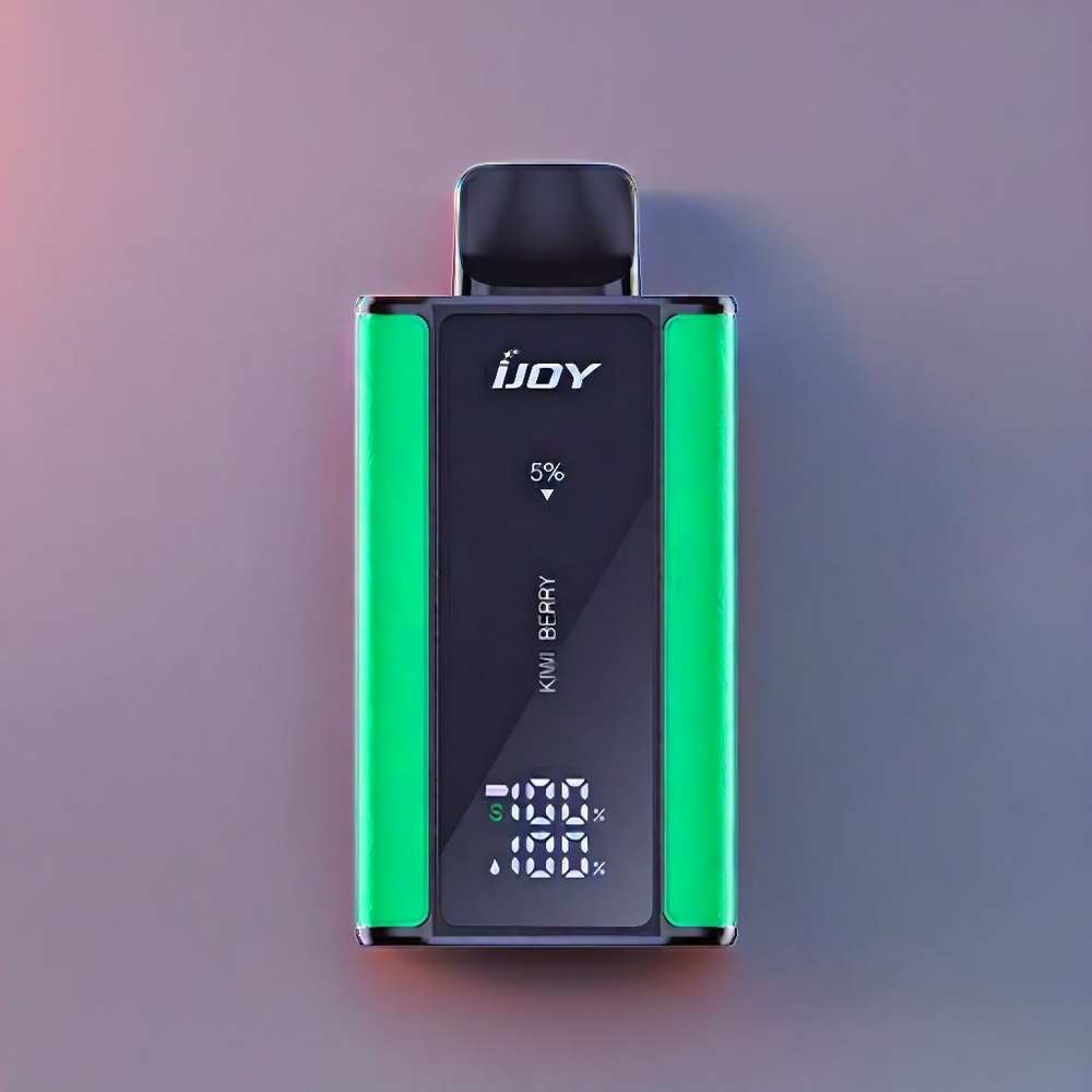 IJOY Captain 10000 Puffs Disposable Vape Kiwi Berry New Zealand Wholesale 18ml 5% Nicotine Type-C Charging