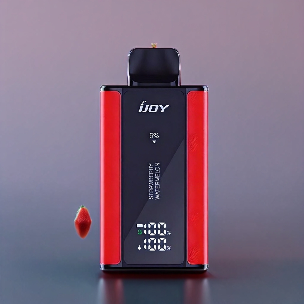 IJOY Captain 10000 Puffs Disposable Vape Strawberry Watermelon 18ml 5% Nicotine New Zealand Wholesale