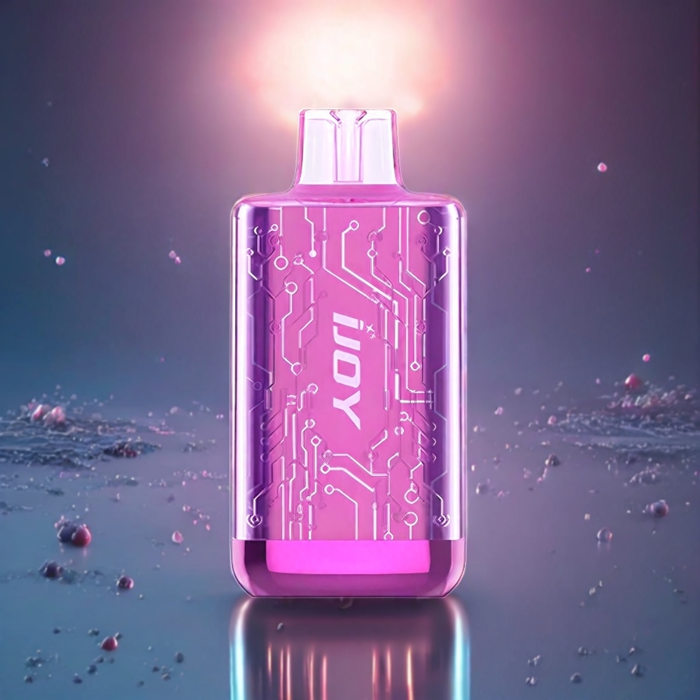 IJOY CYBER 5000 Puffs 13ml 550mAh Type-C Disposable Vape Grape Ice New Zealand Wholesale
