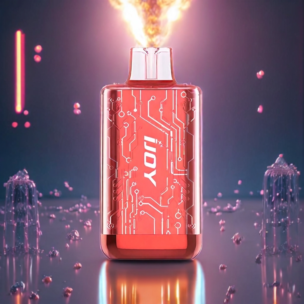 IJOY CYBER 5000 Puffs 13ml 550mAh Type-C Disposable Vape Peach Soda New Zealand Wholesale