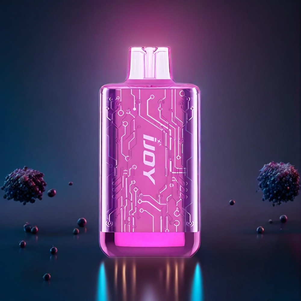 IJOY CYBER 5000 Puffs Disposable Vape Black Berry New Zealand Wholesale 13ml 550mAh Type-C 50mg