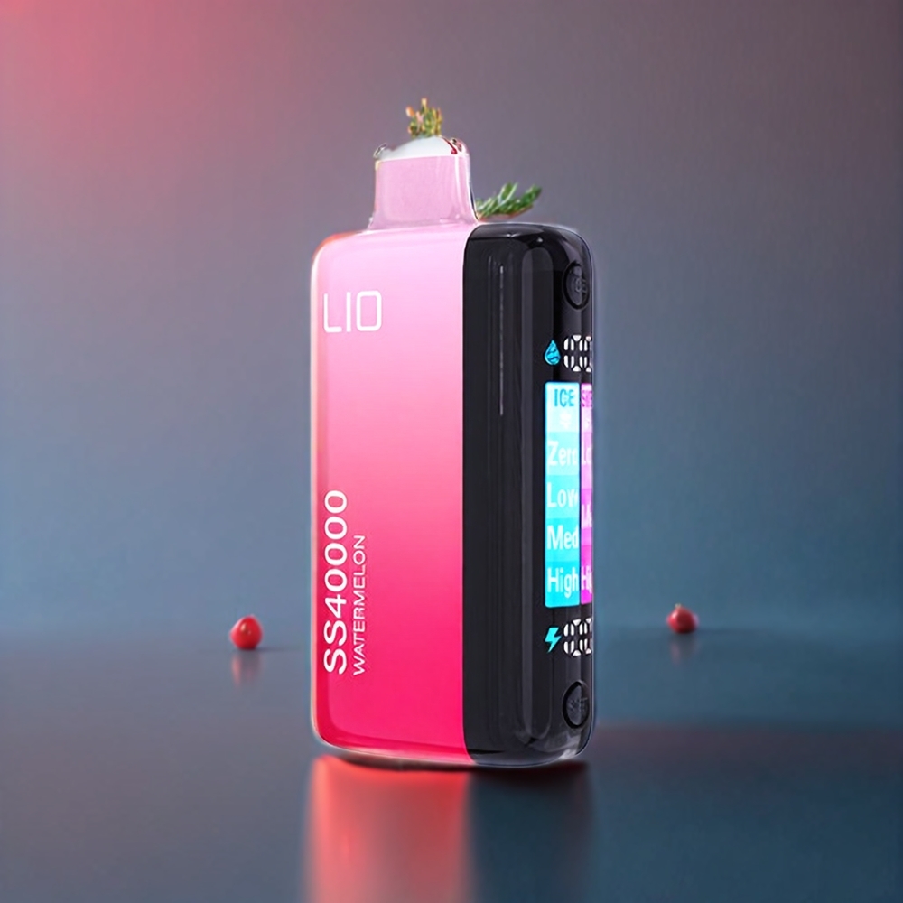 IJOY LIO SS40000 Disposable Vape Watermelon New Zealand Wholesale 22ML 40000 Puffs Adjustable Airflow TYPE-C