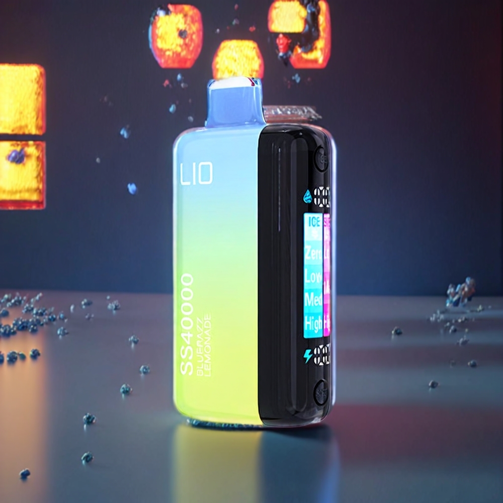 IJOY LIO SS40000 New Zealand Wholesale 40000 Puffs 22ML Bluerazz Lemonade Disposable Vape
