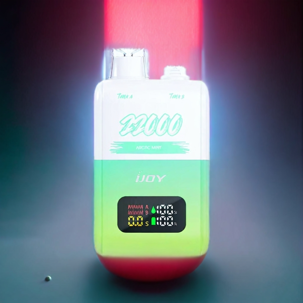 IJOY SD 22000 Puffs Disposable Vape Arctic Mint New Zealand Wholesale 15ML+15ML 50mg Type-C Charging