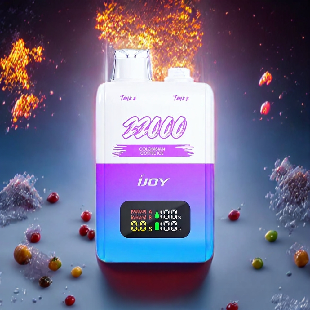 IJOY SD 22000 Puffs Disposable Vape Colombian Coffee Ice 650mAh Type-C New Zealand Wholesale
