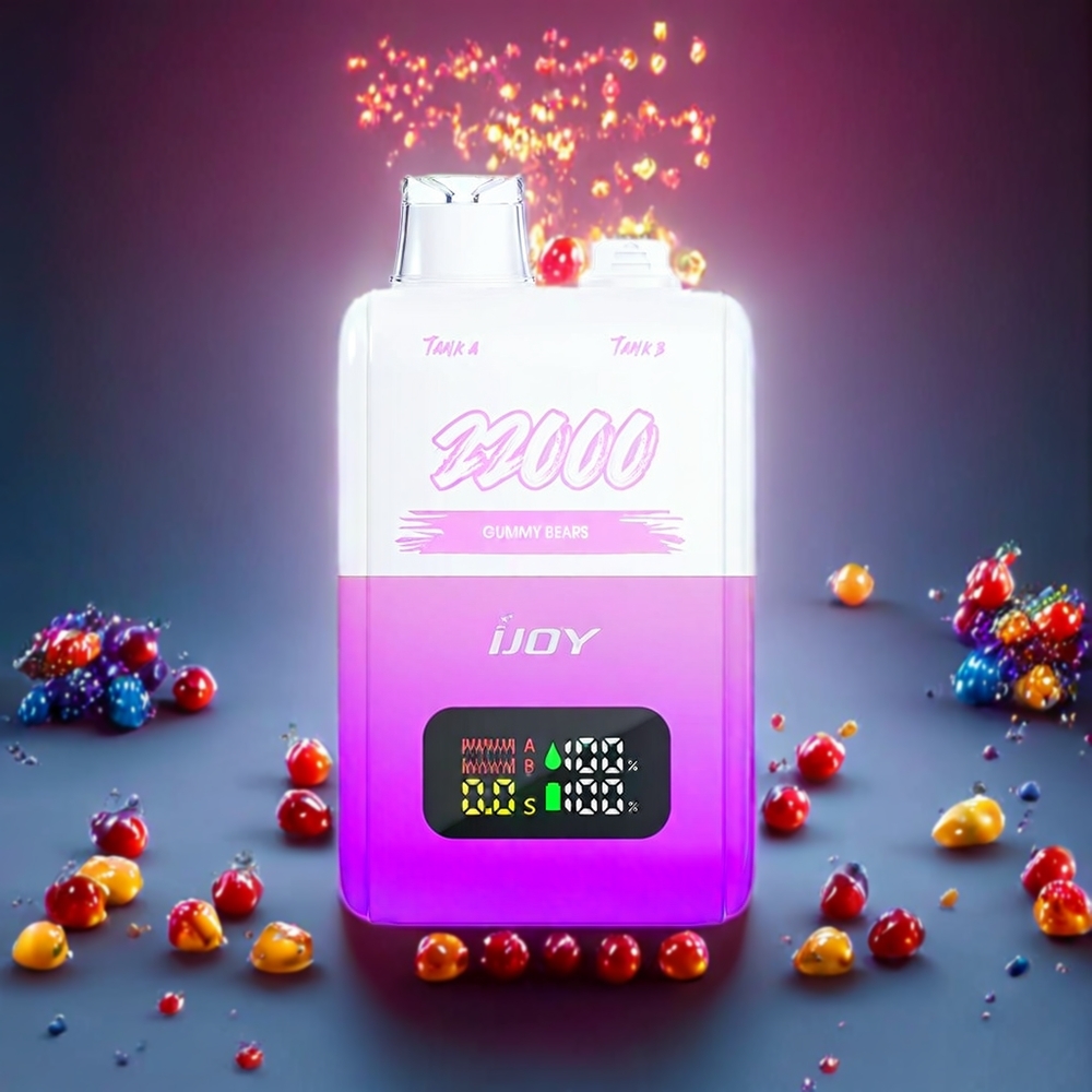 IJOY SD 22000 Puffs Disposable Vape Gummy Bears New Zealand Wholesale 15ML+15ML 50mg Type-C
