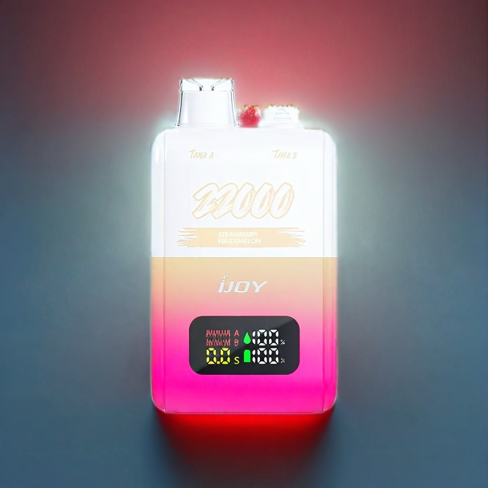 IJOY SD 22000 Puffs New Zealand Wholesale Disposable Vape Strawberry Watermelon 15ML+15ML 650mAh Type-C