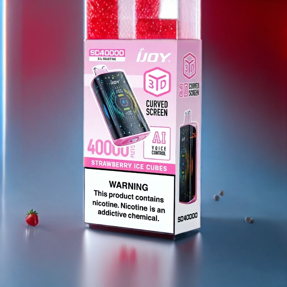 IJOY SD 40000 Puffs New Zealand Wholesale 20ML 5% Nicotine Strawberry Ice Disposable Vape