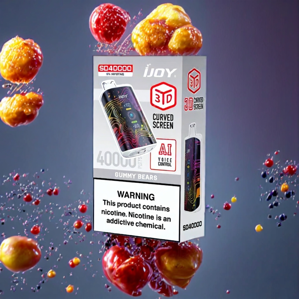 IJOY SD 40000 Puffs New Zealand Wholesale Adjustable Power 20ML Gummy Bears Disposable Vape
