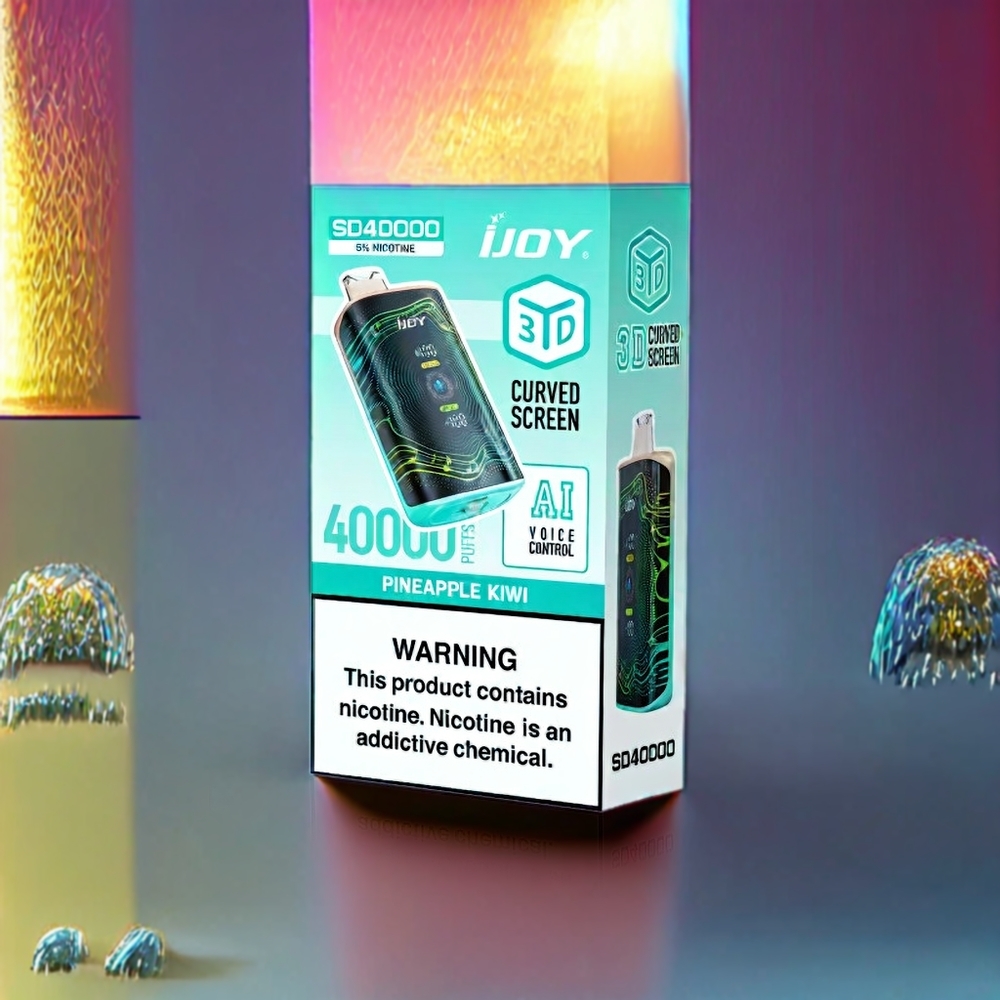 IJOY SD 40000 Puffs New Zealand Wholesale Disposable Vape Pineapple Kiwi 20ML 5% Nicotine Adjustable Airflow