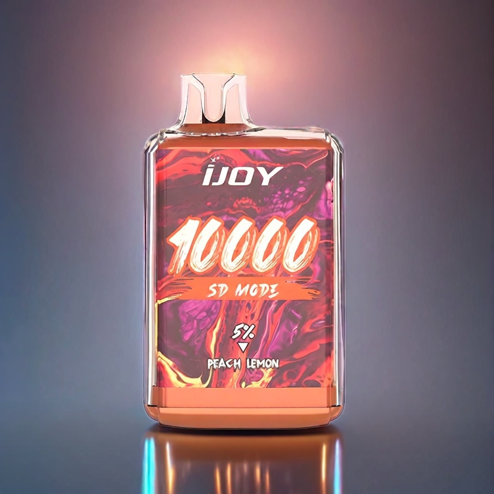 IJOY SD10000 Disposable Vape Peach Lemon New Zealand Wholesale 10000 Puffs 20ml 5% Nicotine
