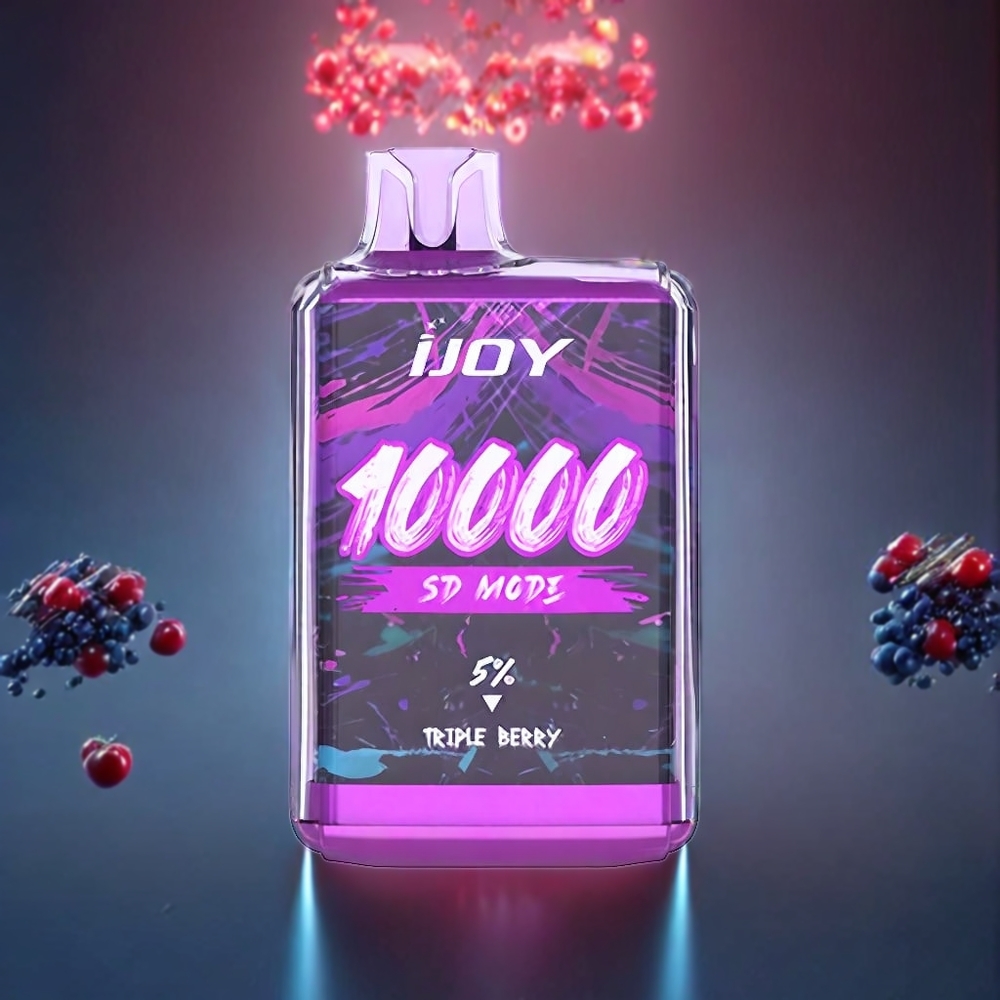 IJOY SD10000 New Zealand Wholesale 10000 Puffs 20ml 5% Triple Berry Disposable Vape