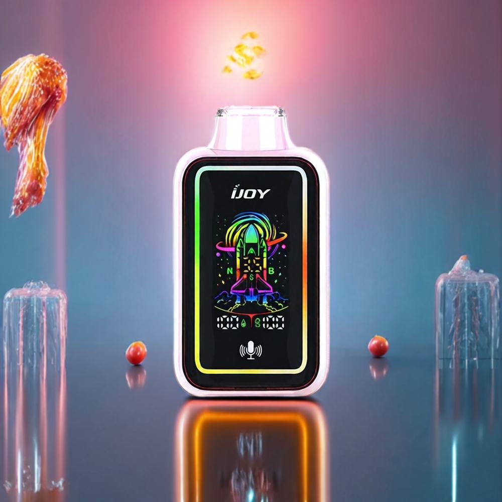 IJOY URANUS 25000 Puffs New Zealand Wholesale Disposable Vape Juicy Peach Ice Adjustable Airflow 20ML 50mg Type-C